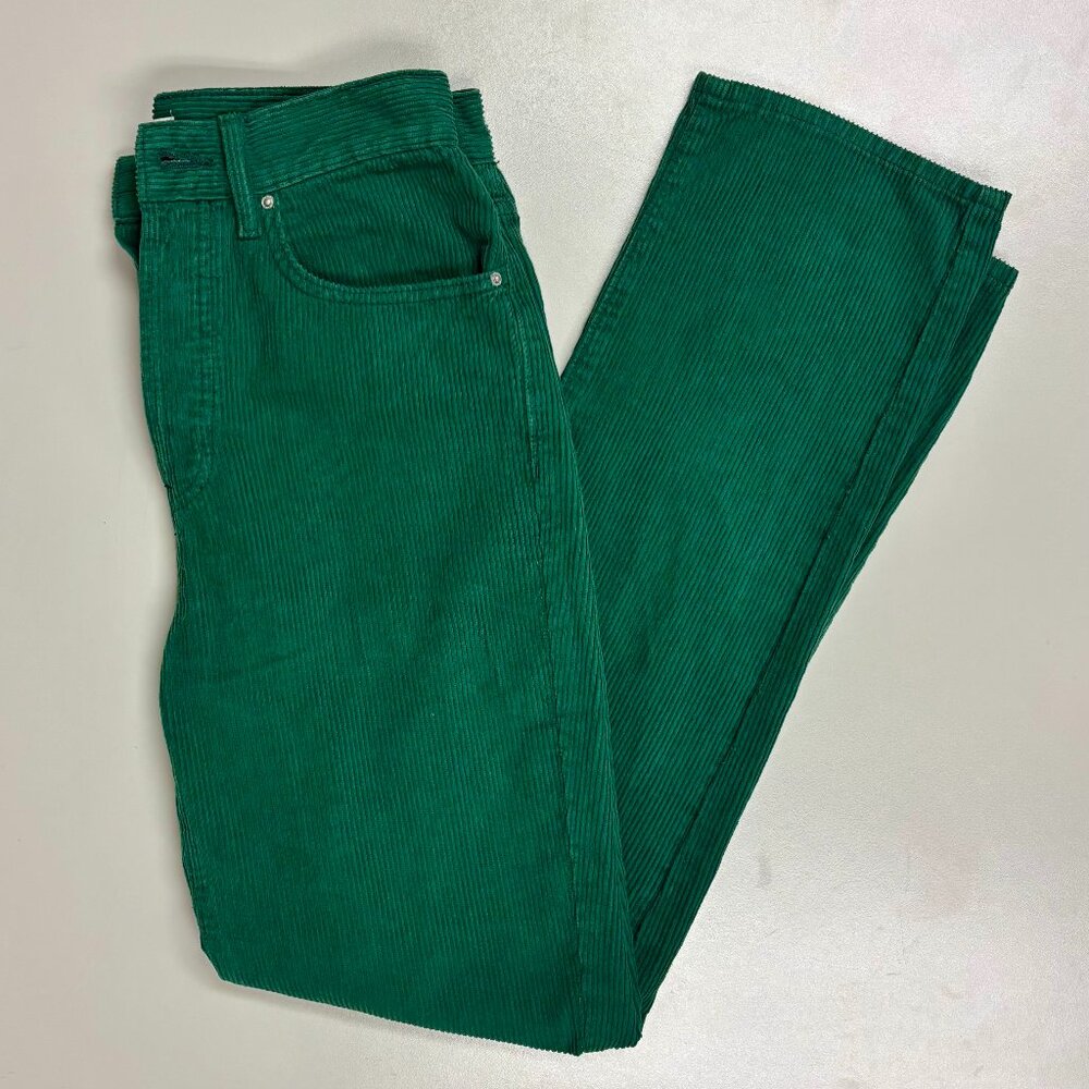 PacSun Green Corduroy Dad Jeans